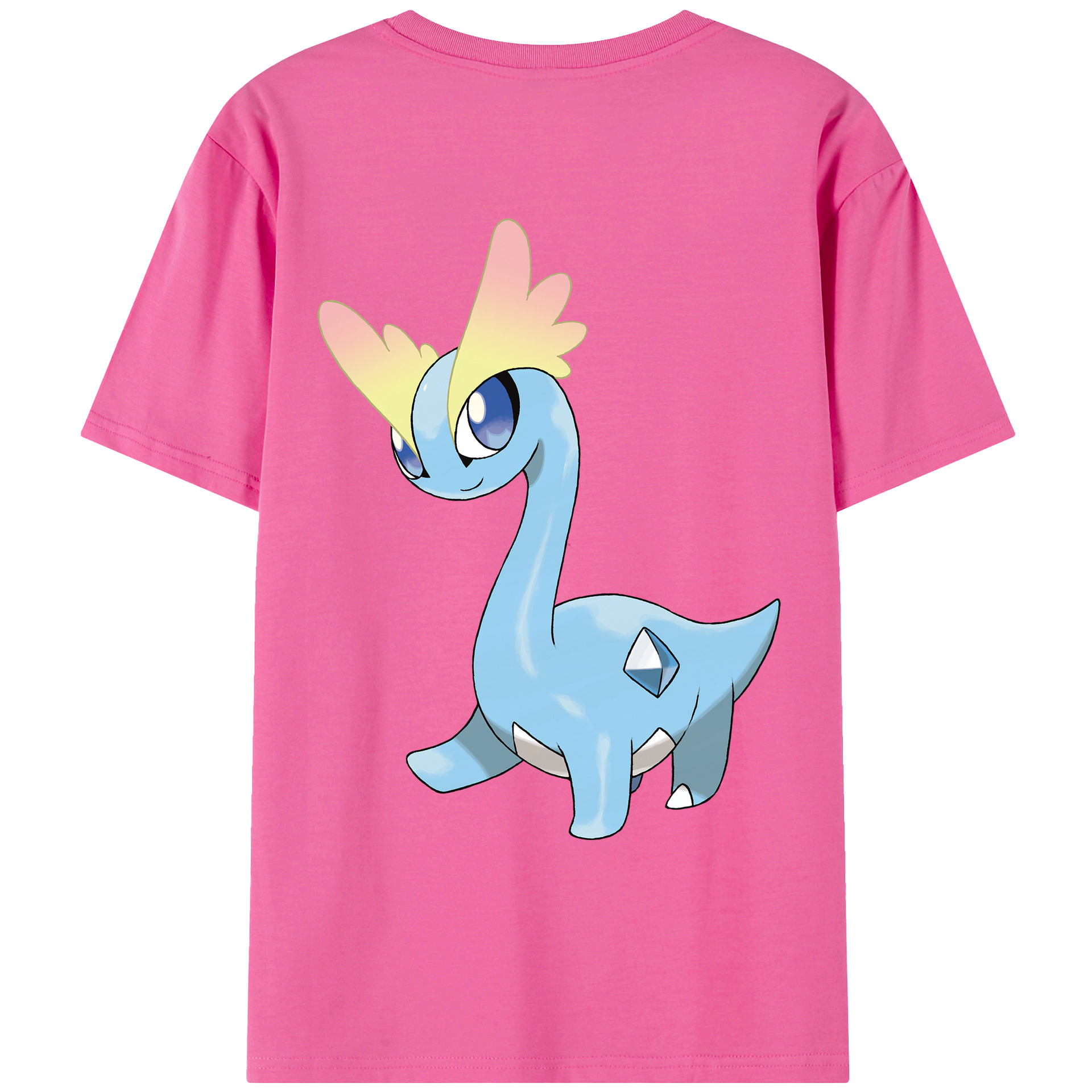 （画像用） ポケットモンスター Pokémon レディース半袖Tシャツ(バックプリント)